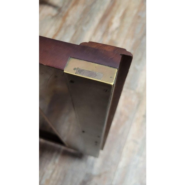 Napoleon III Half-Moon Shaped Buffet in Cuban Mahogany For Sale - Image 5 of 7