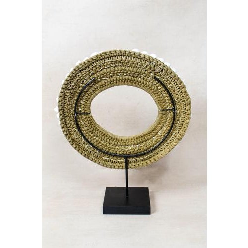 Handmade White Shell Necklace For Sale - Image 3 of 5