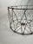 Vintage French Country Adjustable Metal Basket, Large For Sale In Houston - Image 6 of 7
