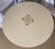 John Van Koert MCM Van Koret Style Spindle Leg Round Coffee Table With Painted Embellishment For Sale - Image 4 of 9