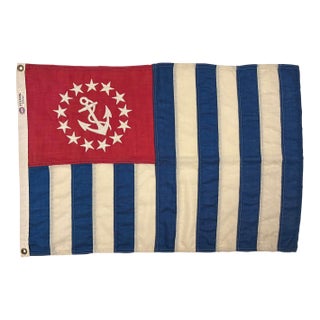 Vintage Us Power Squadrons Ensign Flag For Sale