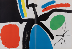 Joan Miro, Tapis de Tarragona VIII, Lithograph