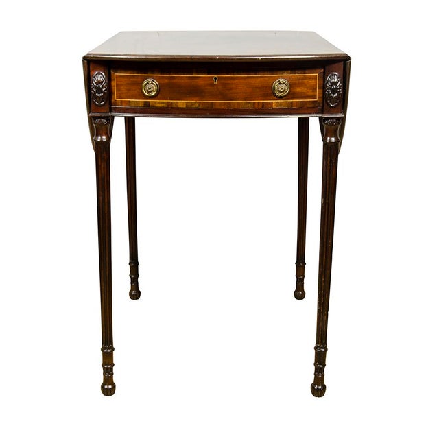 17th Century George III Mahogany Pembroke Table For Sale - Image 5 of 12
