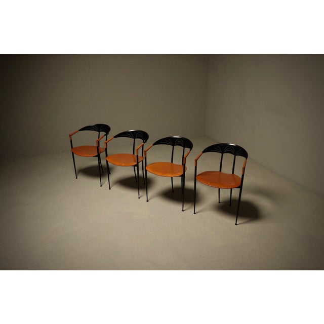 Vintage Dining Chairs by Tetide, Italy, 1980s, Set of 4 For Sale - Image 13 of 13