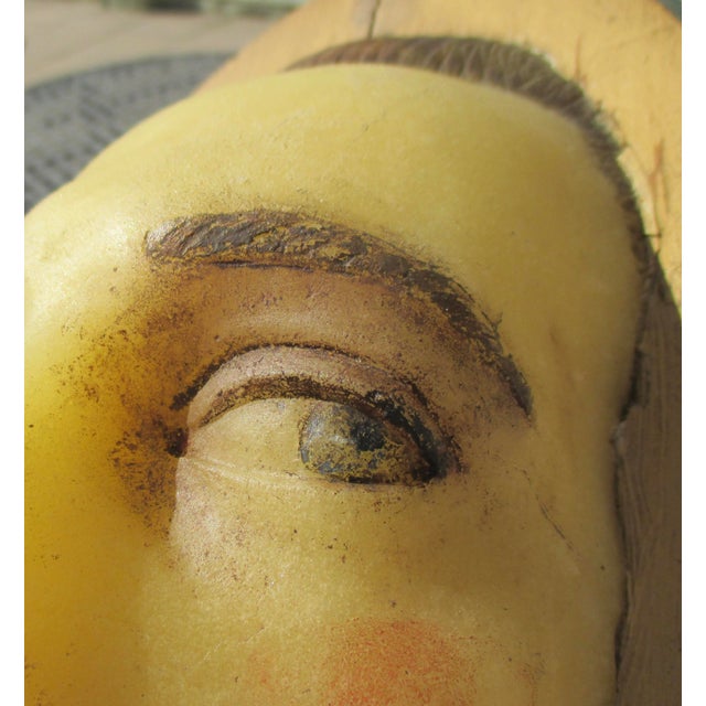 Pate De Verre Portrait of Maurice Rostand Circa 1920 For Sale - Image 9 of 12