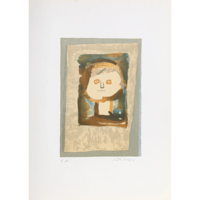 Portraiture Petite Portrait - Boy , Judith Bledsoe For Sale - Image 3 of 3