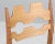 Model Razorblade Dining Chair attributed to Henning Kjærnulf, Denmark For Sale - Image 3 of 7