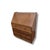 Wood Vintage Writing Secretaire in Teak For Sale - Image 7 of 10