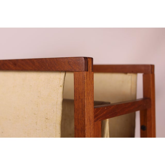 1960s 1960s Newspaper/Magazine Stand by Henning Wind-Hansen for Sika Møbler For Sale - Image 5 of 7