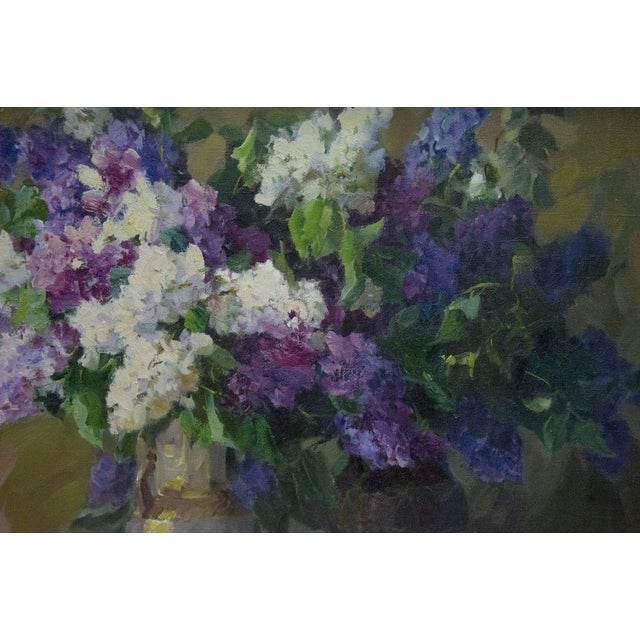 Impressionist 1990s Oil Painting Still Life Chulko Nikolay Fedorovich For Sale - Image 3 of 7