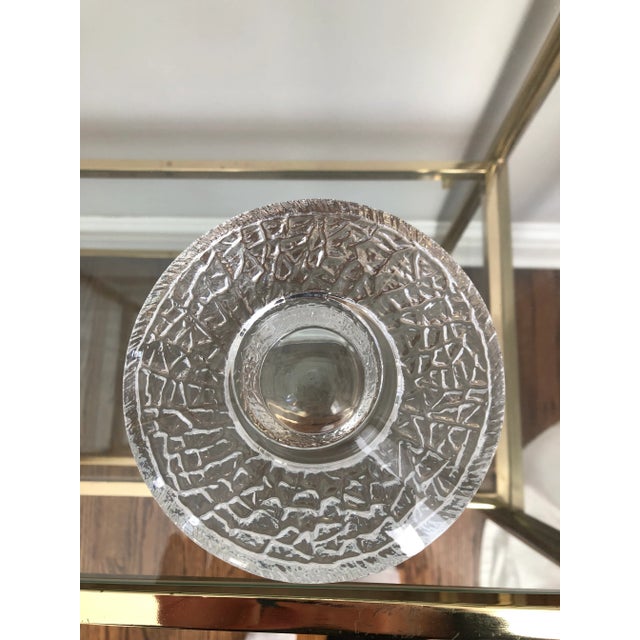Traditional 2000s Orrefors Swedish Glassworks Votive Candle Holder For Sale - Image 3 of 6