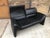 Two-Seater Sofa in Black Genuine Leather by Hans Kaufeld for de Sede, 1980s For Sale - Image 10 of 15