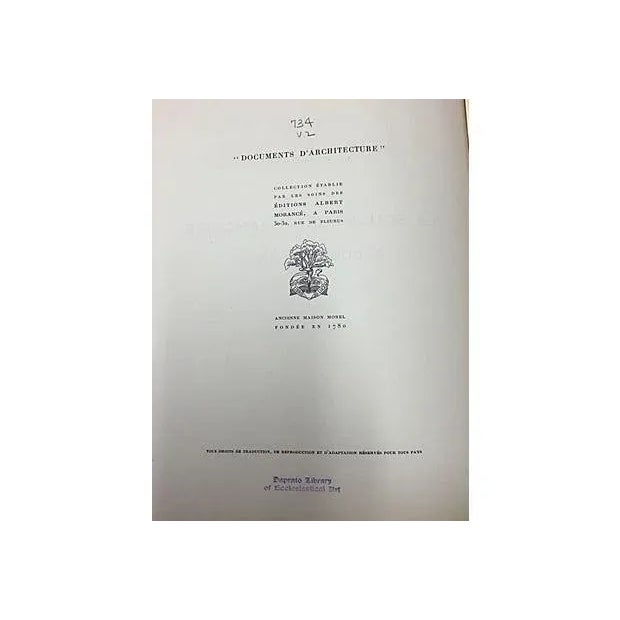 Gothic "La Sculpture Francaise Epoque Gothique II" 1925 Book by Jules Roussel For Sale - Image 3 of 10