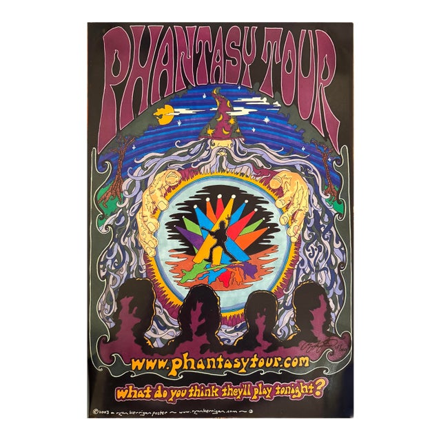 Ryan Kerrigan - Phantasy Tour, 2003, Signed Promotional Poster For Sale