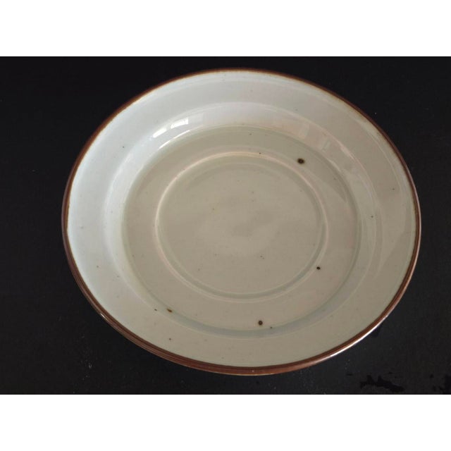 1960s Dansk Brown Mist Set With Coffee Pot, Bowls, Saucers - 18 Pieces For Sale - Image 11 of 16