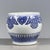 Blue Vintage Blue & White Porcelain Teacup With Handle – Hand-Painted Floral Motif For Sale - Image 8 of 9