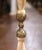 Metal Early 20th Century French Carved Onyx & Brass Swivel Dolphin Standing Hall Tree For Sale - Image 7 of 8