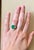 4.5 Carat Emerald Cut Colombian Emerald and 1.4 Carat Diamond 18 Karat Gold Ring For Sale - Image 4 of 18