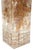 1970's Vintage French Lucite Column Table Lamp With Copper and Gold Leaf by Romeo Paris For Sale - Image 9 of 10
