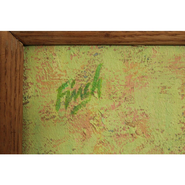 Robert Finch Oil Painting, Girl Under Fern For Sale - Image 11 of 12