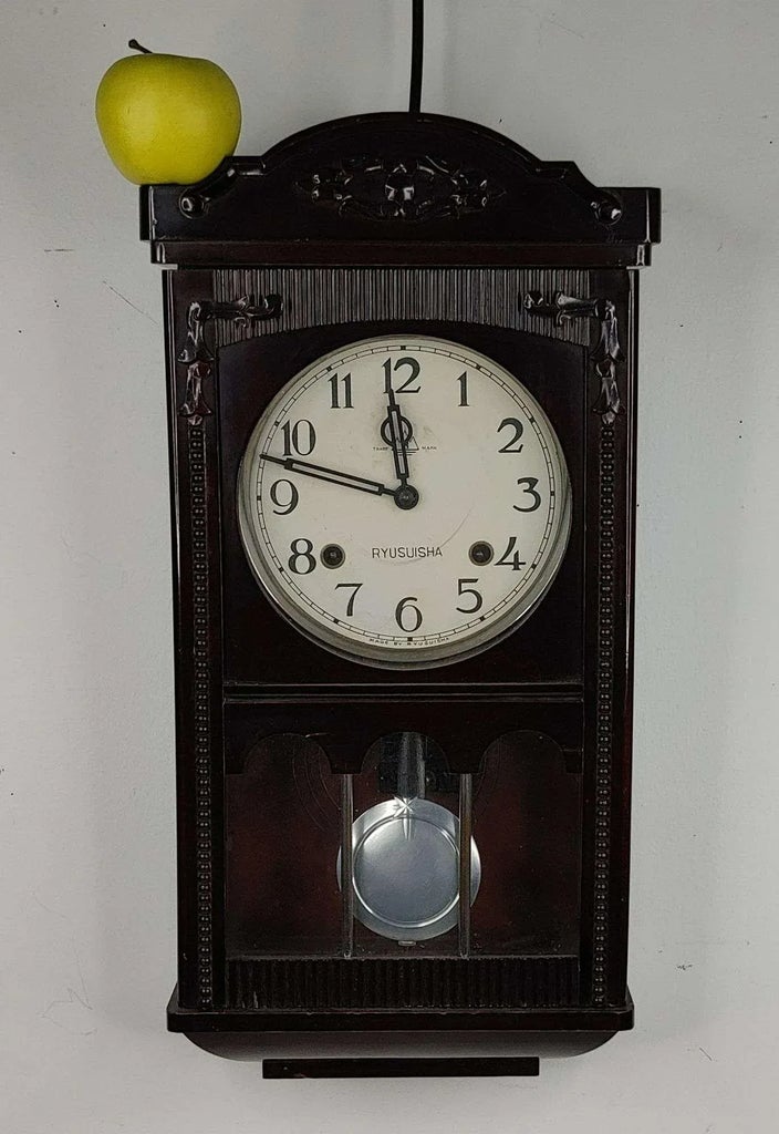 1960s Vintage Ryusuisha Wall Clock | Chairish