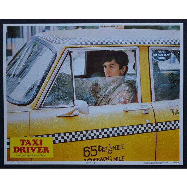 1970s Taxi Driver Original American Lobby Card of the Movie, USA, 1976 For Sale - Image 5 of 5