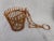 Mid 20th Century Vintage Rattan Hanging Basket For Sale - Image 4 of 10