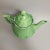 Ceramic Vintage Johnson Brothers Jade Green Ironstone Coffee & Tea Service, 4-Piece Set, Mid-Century For Sale - Image 7 of 11