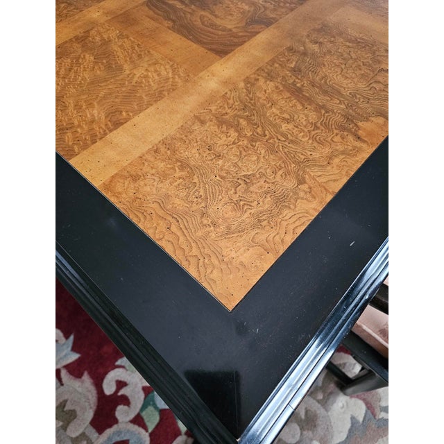 Brown Century Furniture by Raymond Sabota Chin Hua Dining Table For Sale - Image 8 of 17