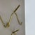 Metal Large Brass Coat Rack with Hooks in the style of Auböck, France, 1950s For Sale - Image 7 of 18