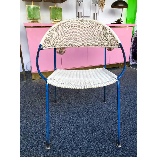 Rare set of 4 chairs dining bridge or small armchairs model DU41 by the designer Gastone Rinaldi for the editor RIMA in...