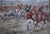 Traditional Friend on the Grey: "Hello, Montgomery, Divorced Already?" Fox Hunt Scene Watercolour by George Finch Mason For Sale - Image 3 of 7