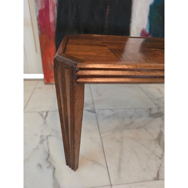 Vintage Mid Century Emile Galle Style Signed Low Table For Sale - Image 10 of 13