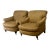 Late 20th Century George Smith Style Upholstered Chairs - A Pair For Sale
