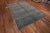 Blue And Brown Abstract Wavy Design Modern Rug, Country of origin: Central Asia, Circa date: Modern Rugs