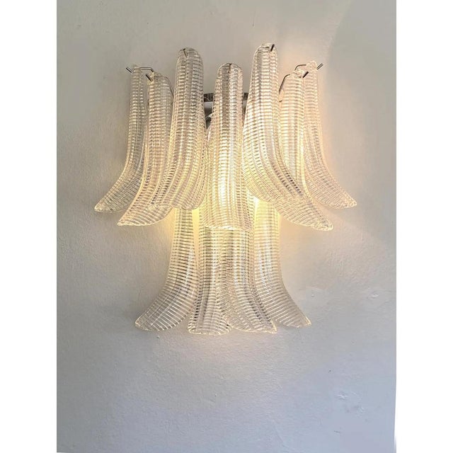 Murano Glass Wall Sconces by Simoeng, Set of 2 For Sale - Image 6 of 13