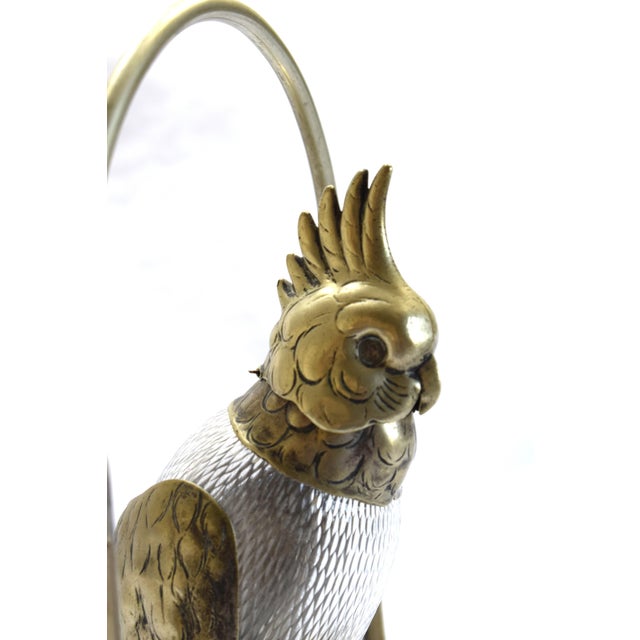 Antique Kakadu Liqueur Set, Austria, 1910s, Set of 7 For Sale - Image 14 of 15