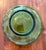 Contemporary E. O. Brody Emerald Green Scalloped Rim Bowl For Sale - Image 3 of 12