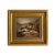 Atlantic Salmon and Brown Trout Canvas Print in Antiqued Gold Frame, 8-1/2" X 9-1/2" For Sale - Image 4 of 4