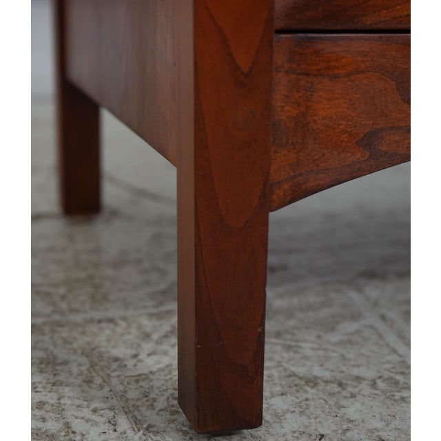 Stickley Mission Arts & Crafts Cherry Lingerie Chest For Sale - Image 9 of 14