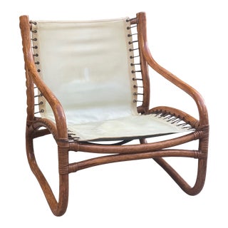 1960's Tiki Bamboo Lounge For Sale