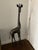 Metal Large Brutalist Mid 20th Century Welded Metal Giraffe Sculpture – Whimsical Floor Statue, Curtis Jere Style For Sale - Image 7 of 7