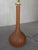 Mid Century Danish Staved Teak Gourd Table Lamp For Sale - Image 4 of 8
