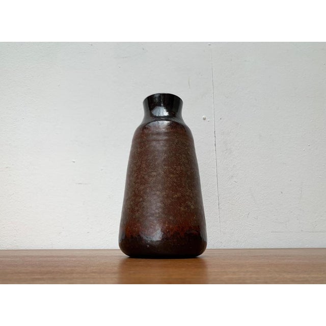 Mid-Century Minimalist Studio Pottery Vase by Elke & Elmar Kubicek, Germany, 1960s For Sale - Image 12 of 15