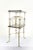 Metal Regency Style Brass Letter Table, 1920s For Sale - Image 7 of 13