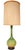 1957 Mid Century Ceramic Table Lamps by the Quartite Creative Corporation - a Pair For Sale - Image 10 of 18