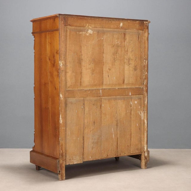 Antique 20th Century Umbertino Chest of Drawers in Walnut For Sale - Image 11 of 12