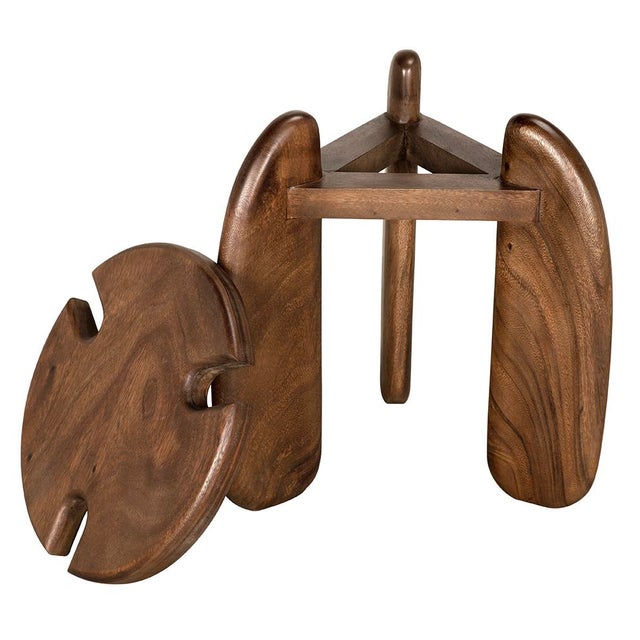 Early 21st Century NOIR Mahatma Side Table For Sale - Image 5 of 7