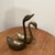 Mid Century Modern Pair of Vintage Solid Brass Swan Figurines For Sale - Image 11 of 12