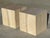 Travertine Cube Coffee Table or Side Tables Italian - Pair For Sale In San Diego - Image 6 of 9